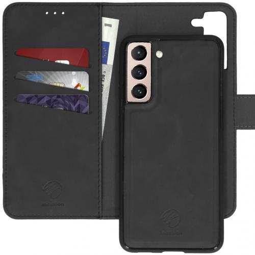 iMoshion Uitneembare 2-in-1 Luxe Booktype voor de Samsung Galaxy S21 - Zwart