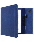 iMoshion Vegan Leather Booktype voor de Tolino Vision 5 - Donkerblauw