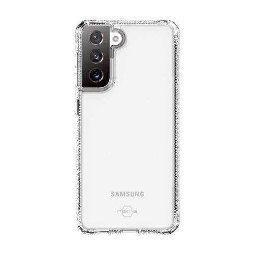 Itskins Hybrid Clear Backcover voor de Samsung Galaxy S21 - Transparant
