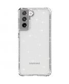 Itskins Hybrid Spark Backcover voor de Samsung Galaxy S21 - Transparant