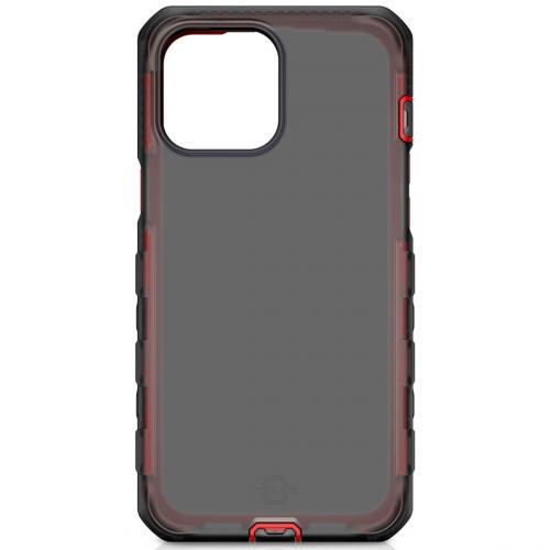 Itskins Supreme Frost Backcover voor de iPhone 13 Pro Max - Rood
