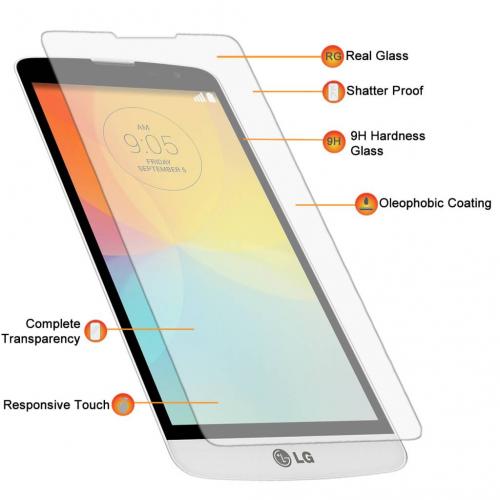 LG L Bello (L80+) Screenprotector - Glas