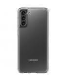 Liquid Crystal Backcover voor de Samsung Galaxy S21 - Transparant