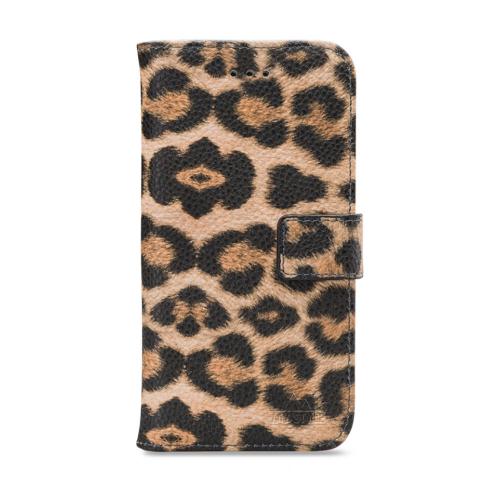 My Style - Samsung Galaxy S21 Plus Hoesje - Flex Wallet Luipaard Bruin