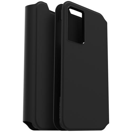 OtterBox Strada Via Booktype voor de Samsung Galaxy S21 Plus - Black Night