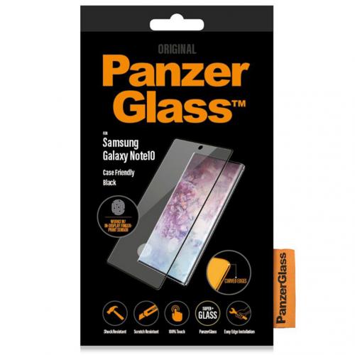 PanzerGlass Case Friendly Biometric Screenprotector voor de Samsung Galaxy Note 10