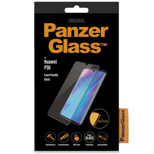 PanzerGlass Case Friendly Screenprotector voor de Huawei P30 - Zwart