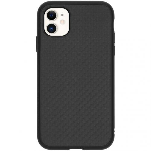 RhinoShield SolidSuit Backcover voor de iPhone 11 - Carbon Fiber Black