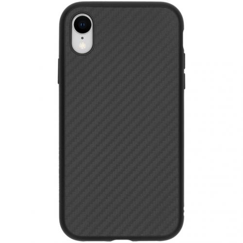 RhinoShield SolidSuit Backcover voor de iPhone Xr - Carbon Fiber Black