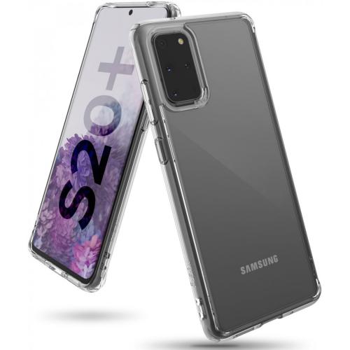 Ringke Fusion Backcover voor de Samsung Galaxy S20 Plus - Transparant