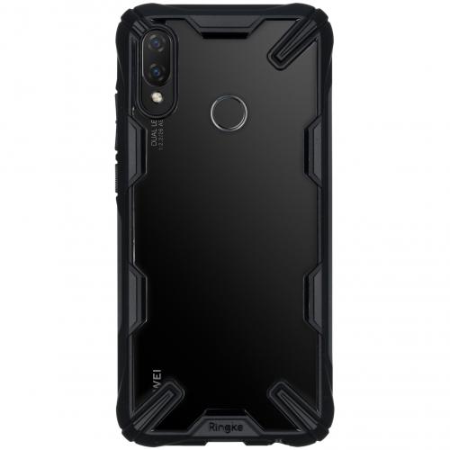 Ringke Fusion X Backcover voor de Huawei P Smart (2019) - Zwart