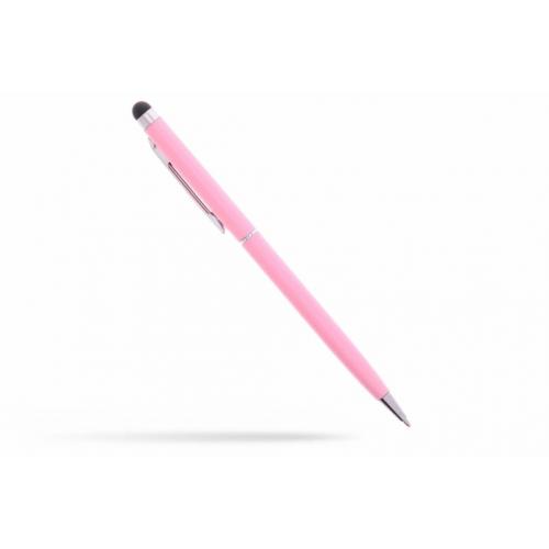 Roze balpen met stylus