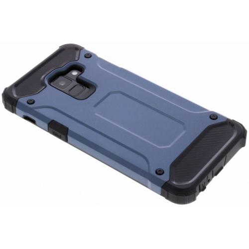 Rugged Xtreme Backcover voor Samsung Galaxy A8 (2018) - Donkerblauw