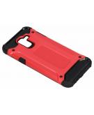 Rugged Xtreme Backcover voor Samsung Galaxy J6 - Rood