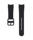 Samsung Sport Band M/L voor de Galaxy Watch / Watch 3 / Watch 4 / Active 2 / Classic 4 : 40-41-42-44mm - Zwart