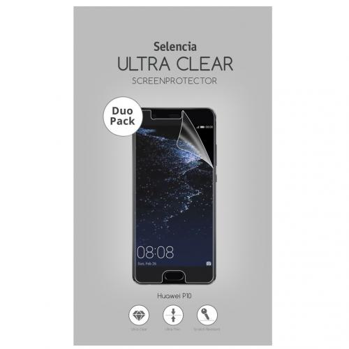 Selencia Duo Pack Ultra Clear Screenprotector voor de Huawei P10