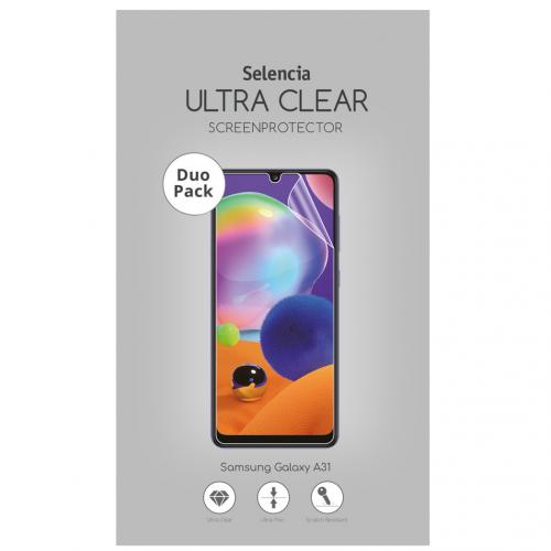 Selencia Duo Pack Ultra Clear Screenprotector voor de Samsung Galaxy A31