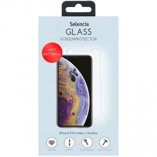 Selencia Gehard Glas Anti-Bacteriële Screenprotector voor de iPhone 11 Pro Max / Xs Max