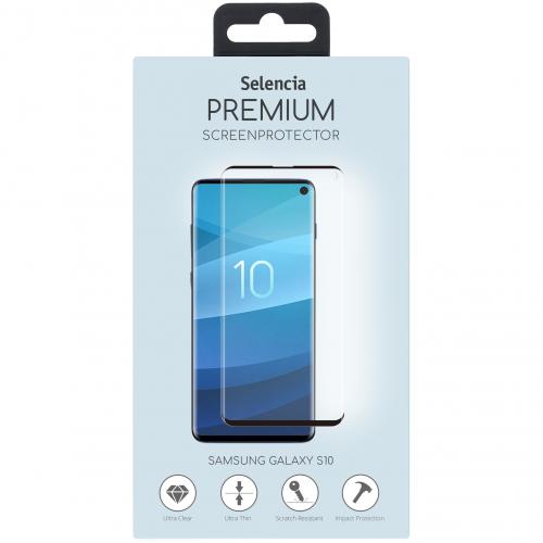 Selencia Gehard Glas Premium Screenprotector voor de Samsung Galaxy S10