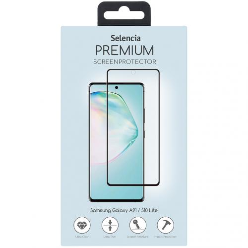 Selencia Gehard Glas Premium Screenprotector voor de Samsung Galaxy S10 Lite