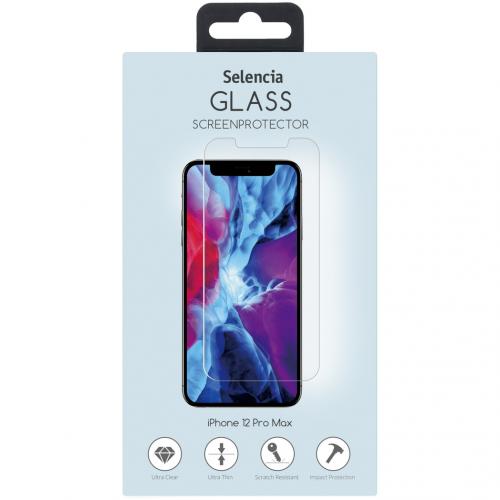 Selencia Gehard Glas Screenprotector voor de iPhone 12 Pro Max
