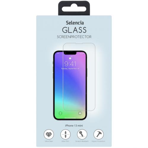 Selencia Gehard Glas Screenprotector voor de iPhone 13 Mini