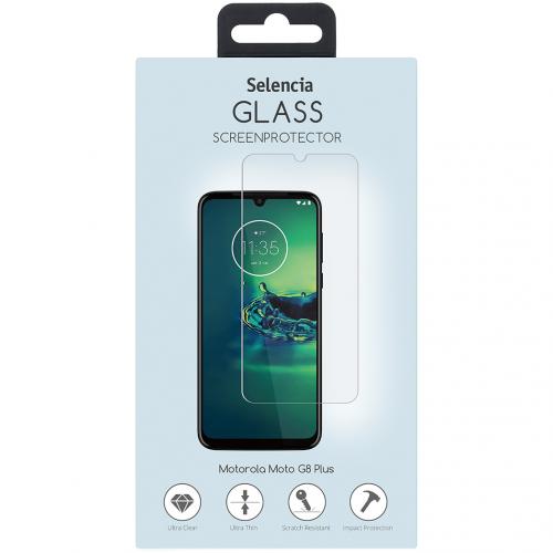 Selencia Gehard Glas Screenprotector voor de Motorola Moto G8 Plus