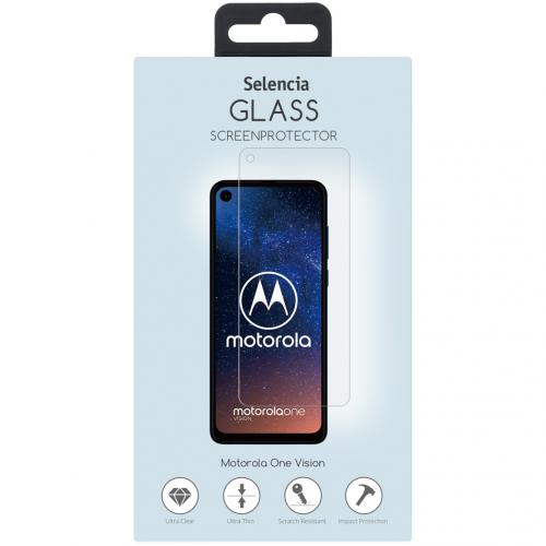 Selencia Gehard Glas Screenprotector voor de Motorola One Vision