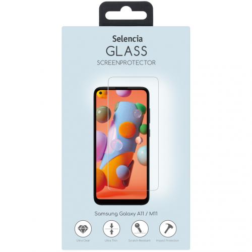 Selencia Gehard Glas Screenprotector voor de Samsung Galaxy A11 / M11