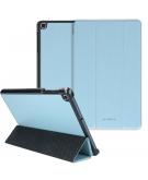 Selencia Nuria Vegan Lederen Trifold Book Case voor Samsung Galaxy Tab A 10.1 (2019) - Blauw