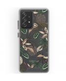 Selencia Zarya Fashion Extra Beschermende Backcover Galaxy A52(s) (5G/4G) - Jungle Leaves