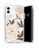 Selencia Zarya Fashion Extra Beschermende Backcover voor de iPhone 11 - Golden Flowers
