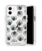 Selencia Zarya Fashion Extra Beschermende Backcover voor de iPhone 12 Mini - Feathers