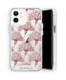 Selencia Zarya Fashion Extra Beschermende Backcover voor de iPhone 12 Mini - Flowers