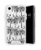 Selencia Zarya Fashion Extra Beschermende Backcover voor de iPhone Xr - Palmtree