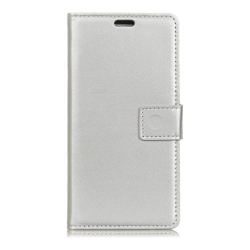 Shop4 - Huawei P30 Hoesje - Wallet Case Business Zilver