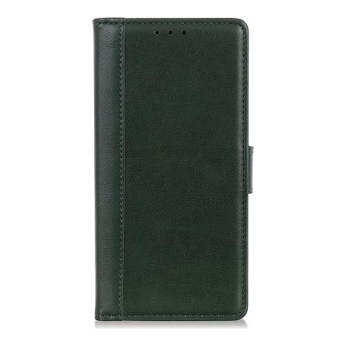 Shop4 - Huawei Y6 2019 Hoesje - Wallet Case Grain Groen