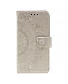 Shop4 - iPhone 11 Pro Max Hoesje - Wallet Case Mandala Patroon Goud