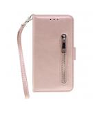 Shop4 - iPhone 11 Pro Max Hoesje - Wallet Case Vintage Rosé Goud