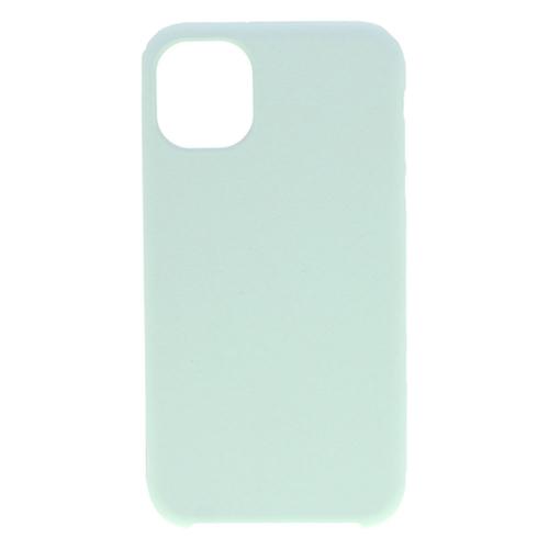 Shop4 - iPhone 11 Pro Max Hoesje - Zachte Back Case Mat Licht Groen