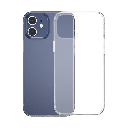 Shop4 - iPhone 12 Hoesje - Zachte Back Case Transparant