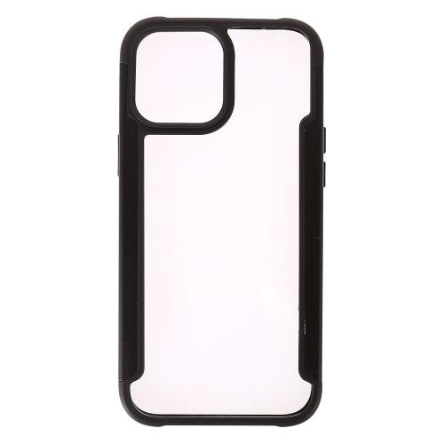 Shop4 - iPhone 13 Hoesje - Bumper Back Case Zwart