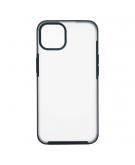 Shop4 - iPhone 13 Hoesje - Harde Back Case Mat Transparant Groen