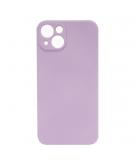 Shop4 - iPhone 13 Hoesje - Zachte Back Case Mat Lavendel