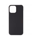 Shop4 - iPhone 13 Pro Hoesje - Harde Back Case Zwart