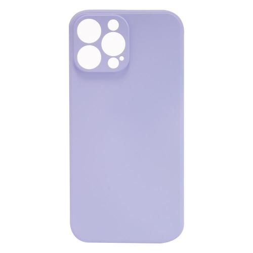 Shop4 - iPhone 13 Pro Hoesje - Zachte Back Case Mat Paars