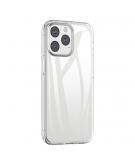 Shop4 - iPhone 13 Pro Hoesje - Zachte Back Case Transparant