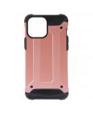 Shop4 - iPhone 13 Pro Max Hoesje - Extreme Back Case Roze