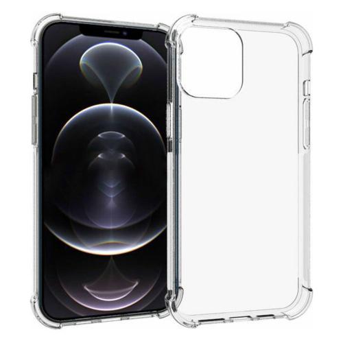 Shop4 - iPhone 13 Pro Max Hoesje - Zachte Back Case Drop Proof Transparant