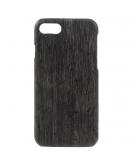Shop4 - iPhone 7 Hoesje - Harde Back Case Houtprint Bruin